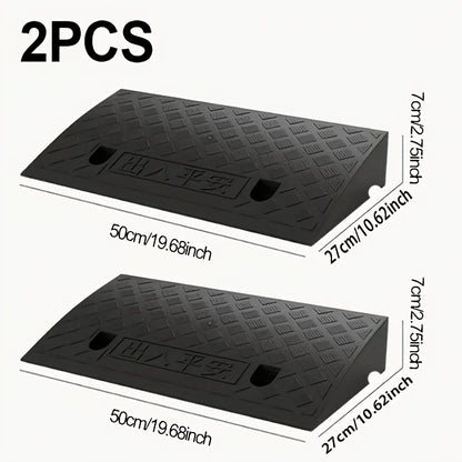 2PC Car Wheelchair Ramp, Gutter Ramp