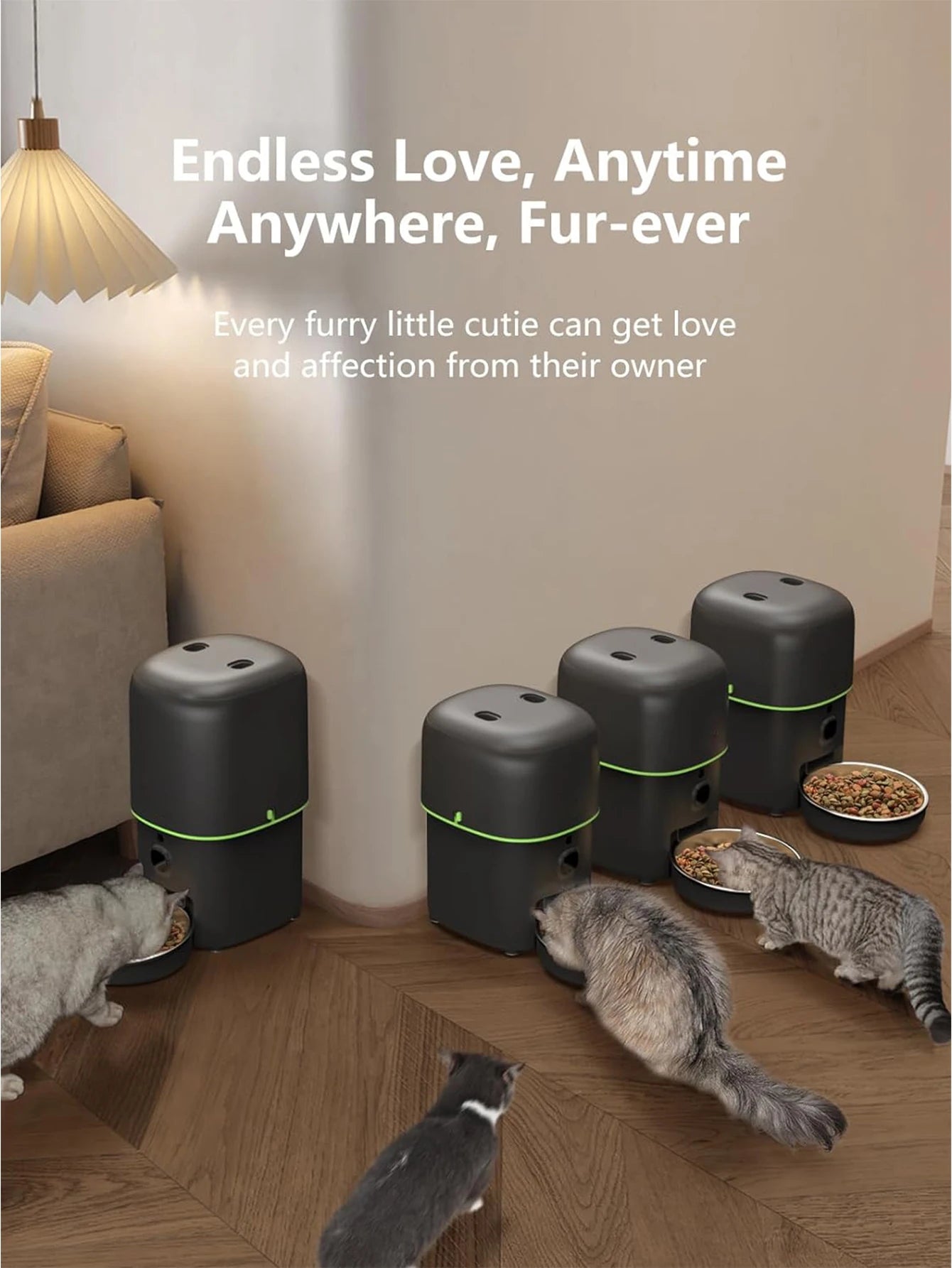 Automatic Cat Feeder Camera  2.4G/5GWiFi