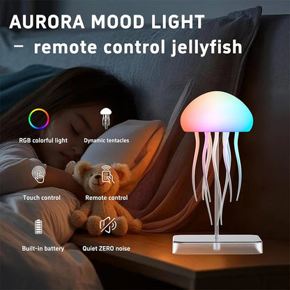 ULTRA-QUIET JELLY FISH RELAXING LAMP