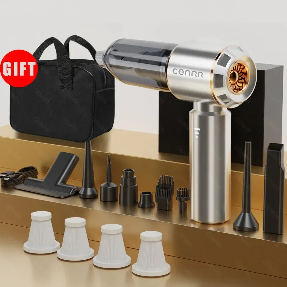 Car Vacuum Cleaner Strong Suction Cordless Wireless