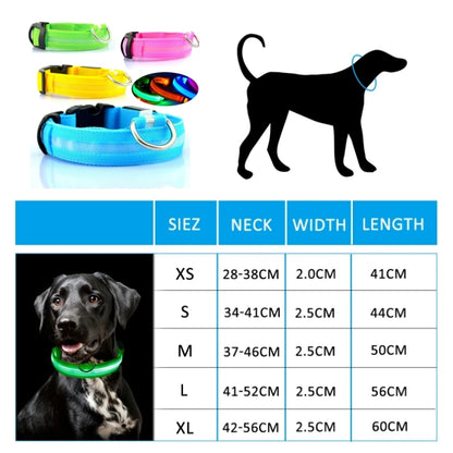 HIGH GLOW LED SAFETY COLLAR