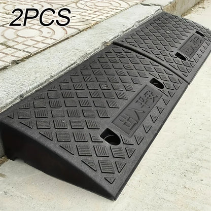 2PC Car Wheelchair Ramp, Gutter Ramp