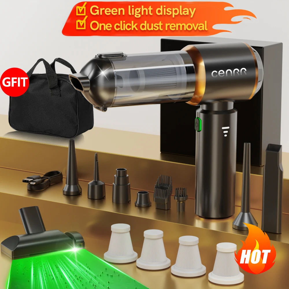 Car Vacuum Cleaner Strong Suction Cordless Wireless