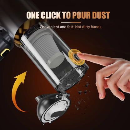 Car Vacuum Cleaner Strong Suction Cordless Wireless