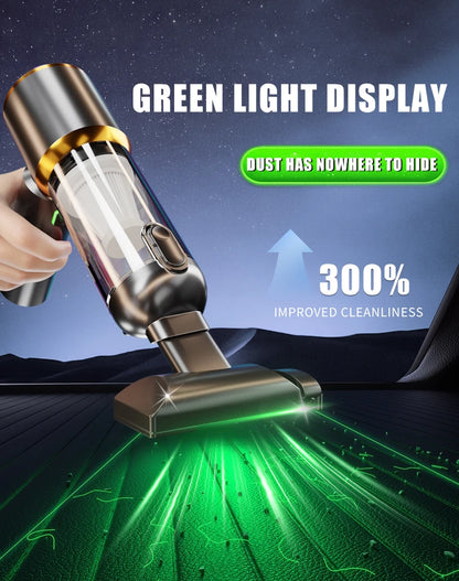 Car Vacuum Cleaner Strong Suction Cordless Wireless