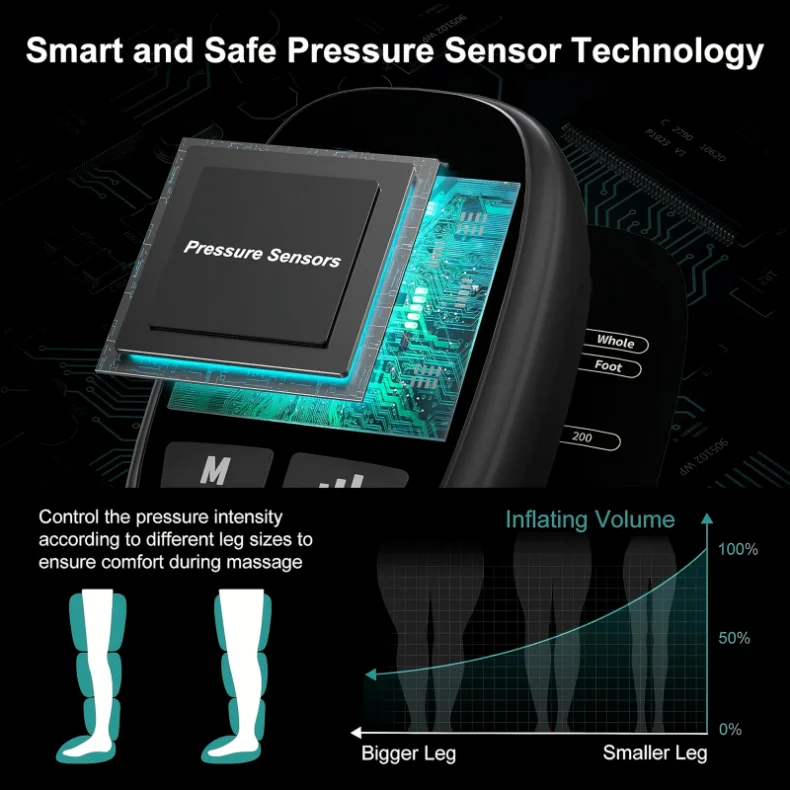 LUXURY AIR-PRESSURE ELECTRIC LEG REVIVER
