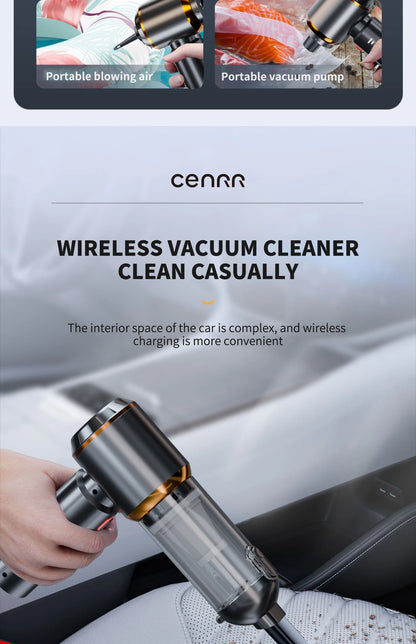 Car Vacuum Cleaner Strong Suction Cordless Wireless