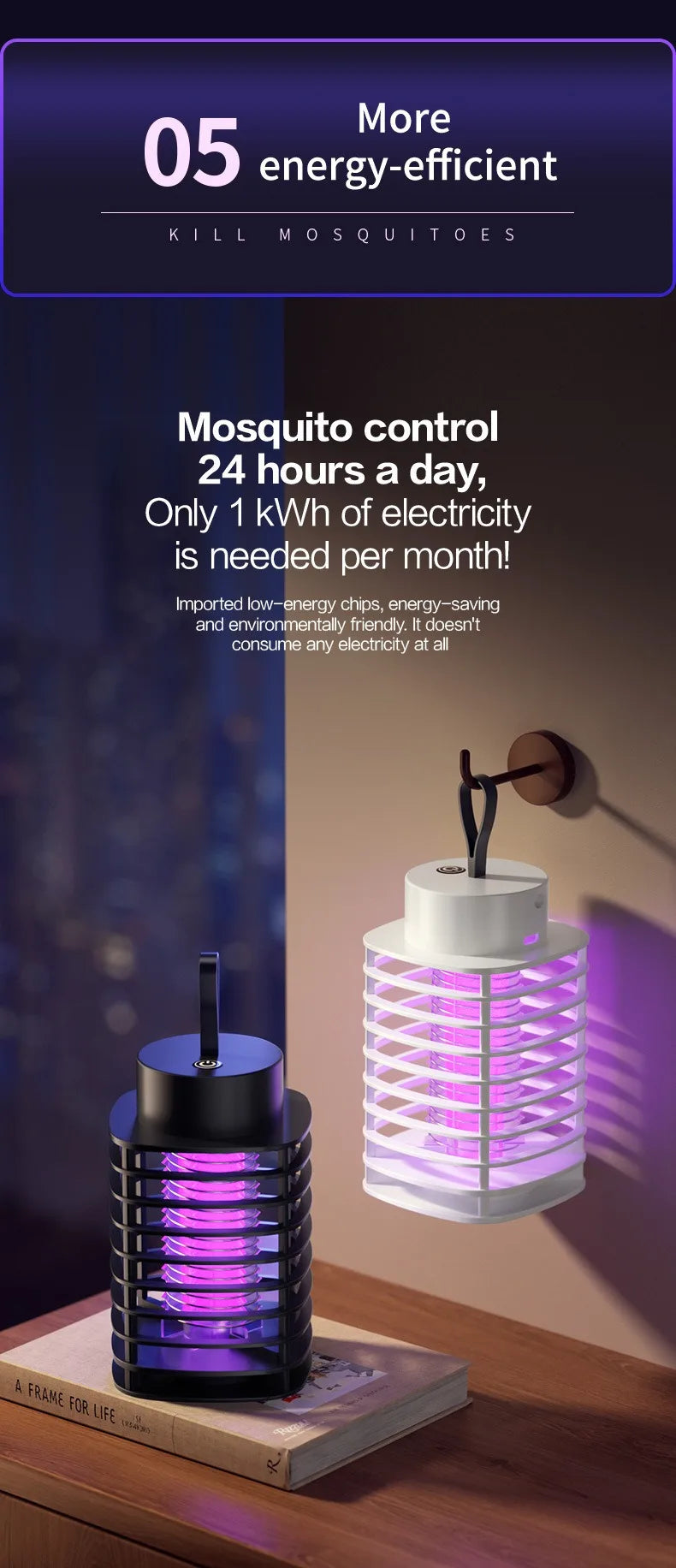 Anti-Mosquito Lamp Non Chemical