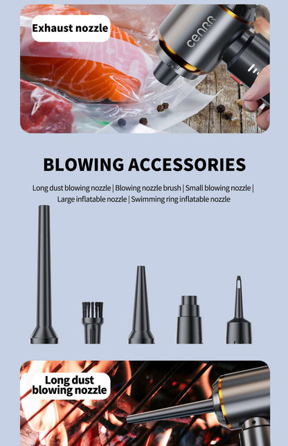 Car Vacuum Cleaner Strong Suction Cordless Wireless